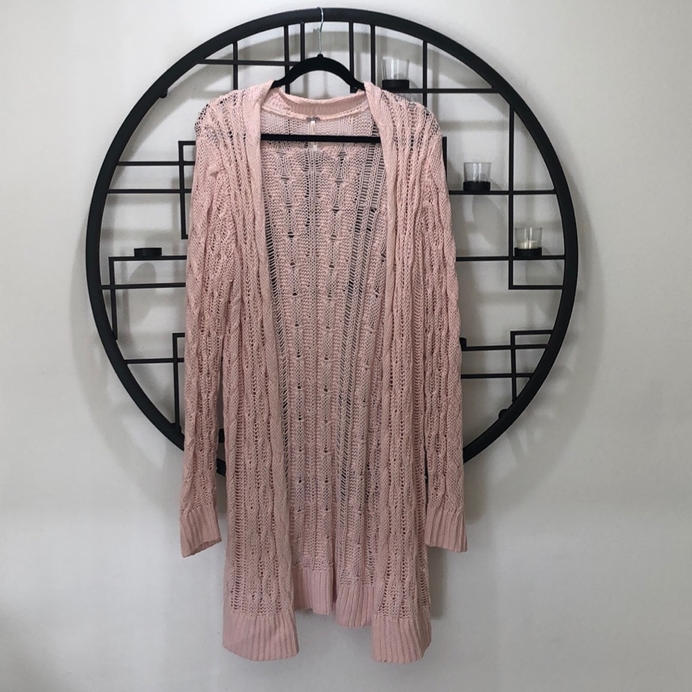 Free People Pink Sweater